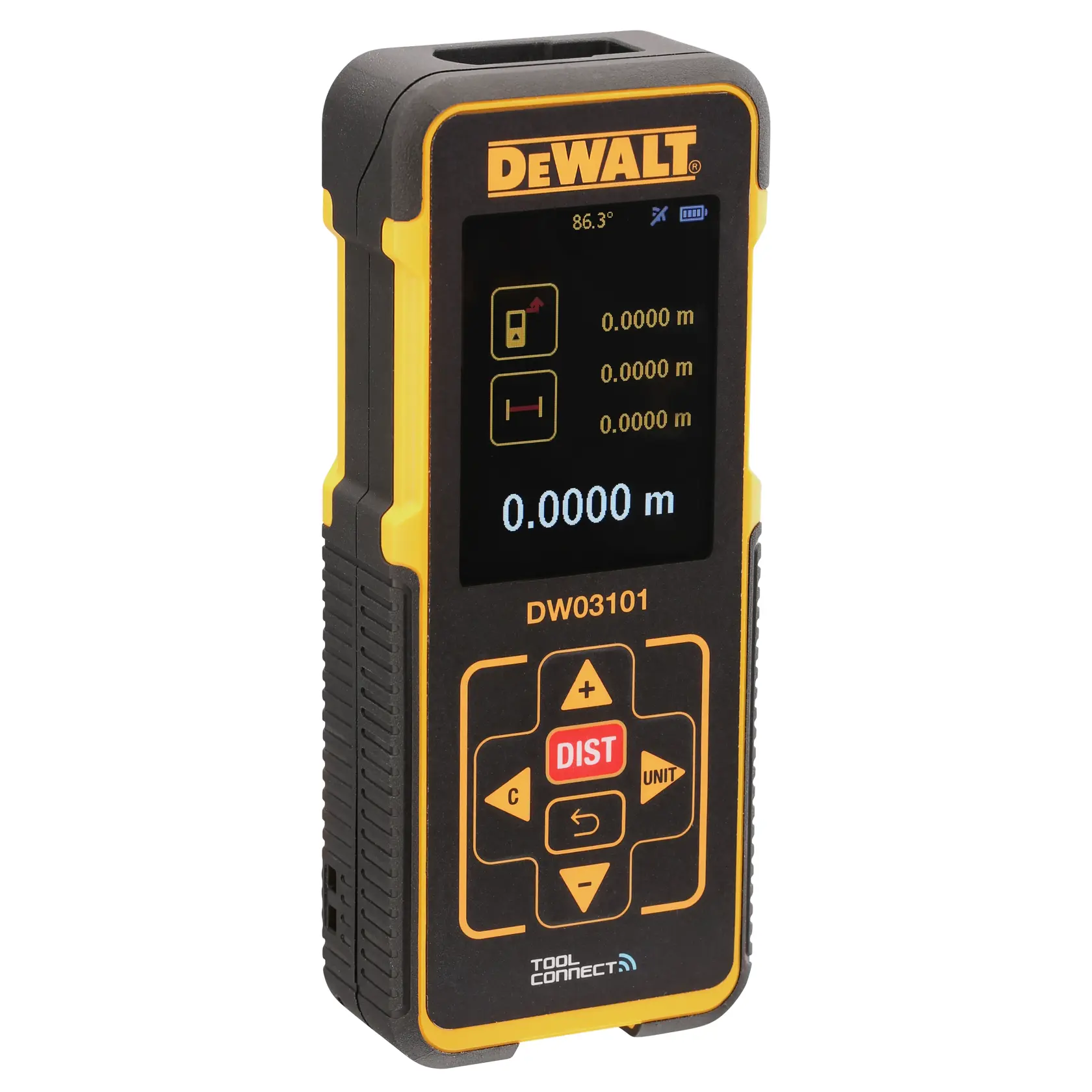 DEWALT® 100м лазерна ролетка с Bluetooth