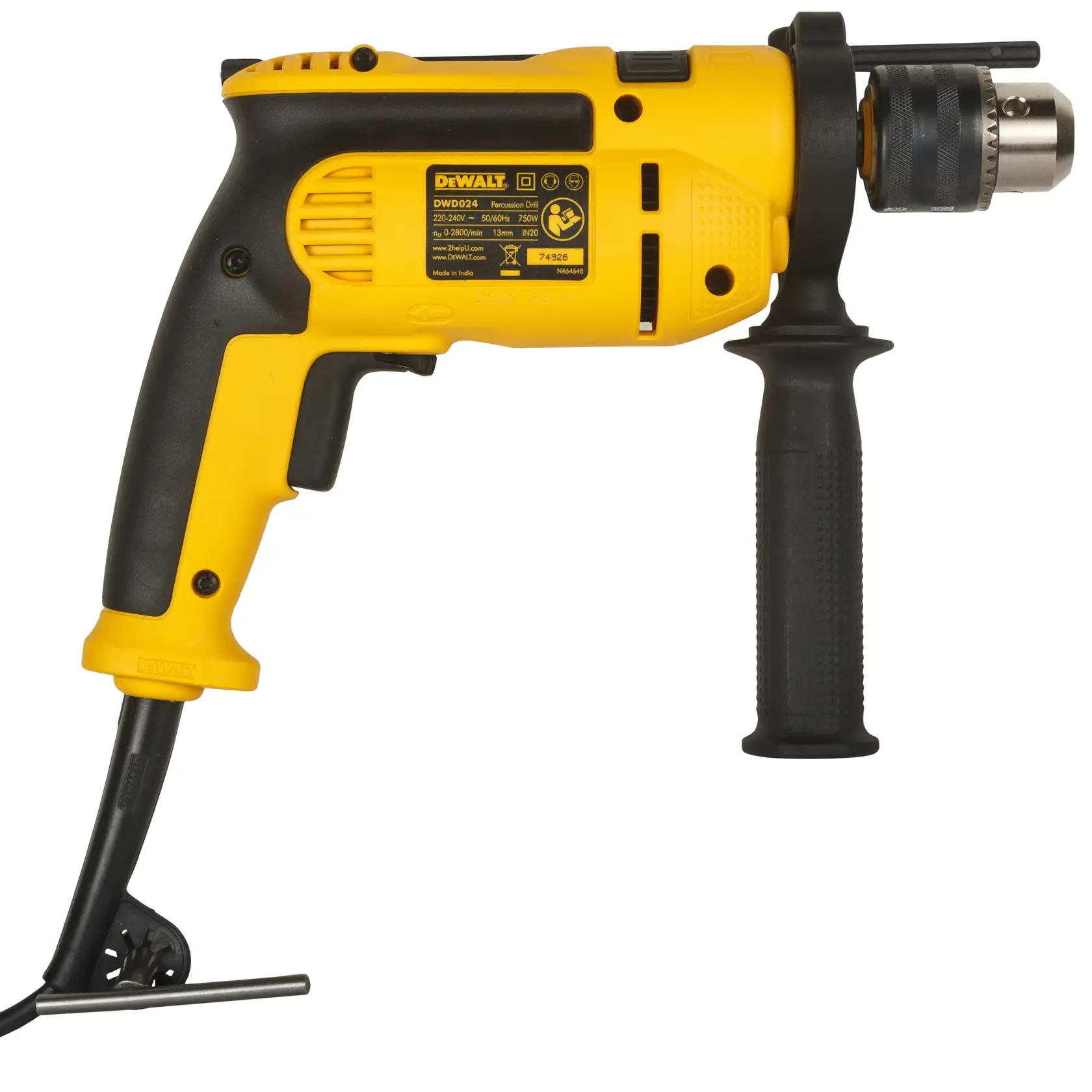 DEWALT® 750W електрическа ударна бормашина