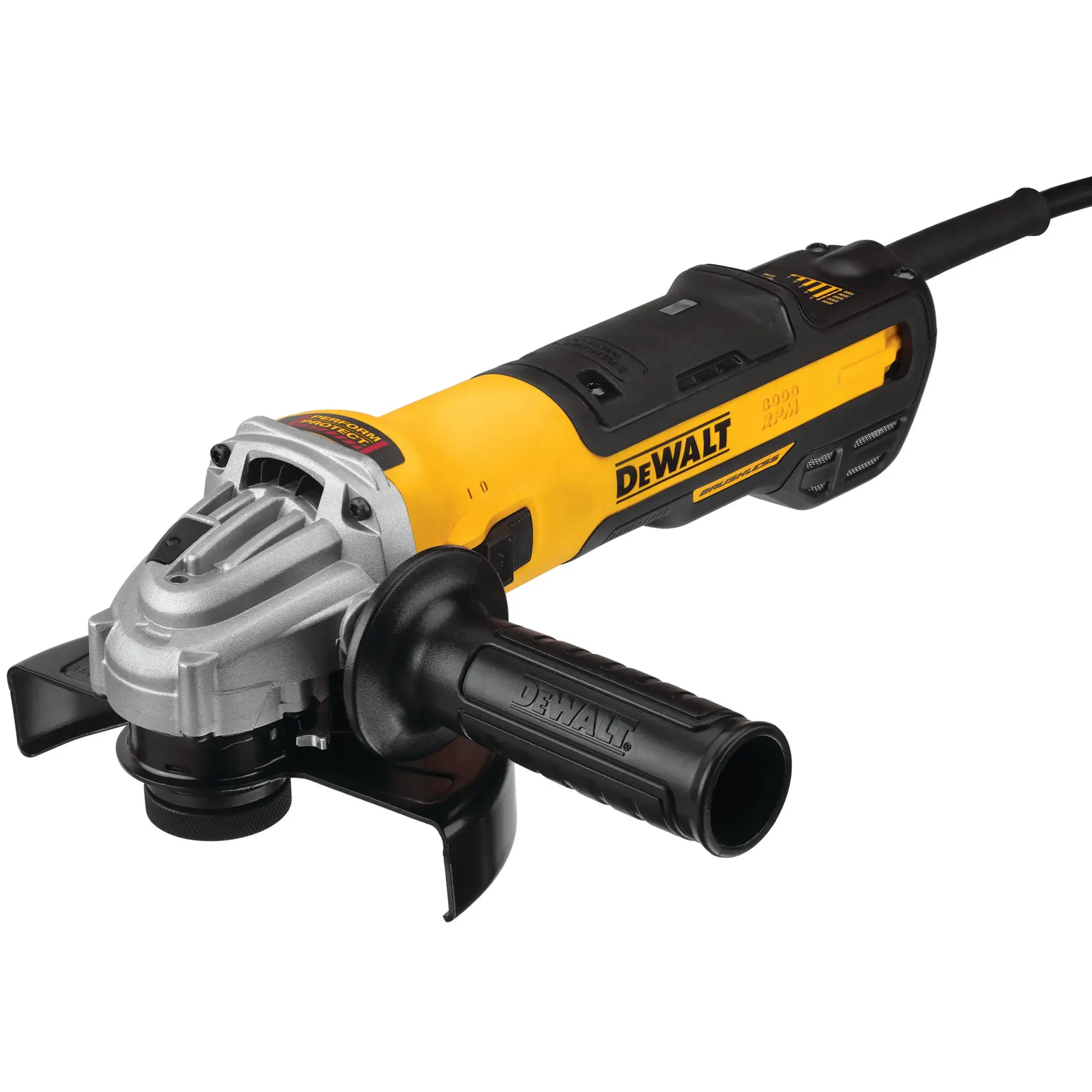 Безчетков ъглошлайф DEWALT® 1700W 125 mm
