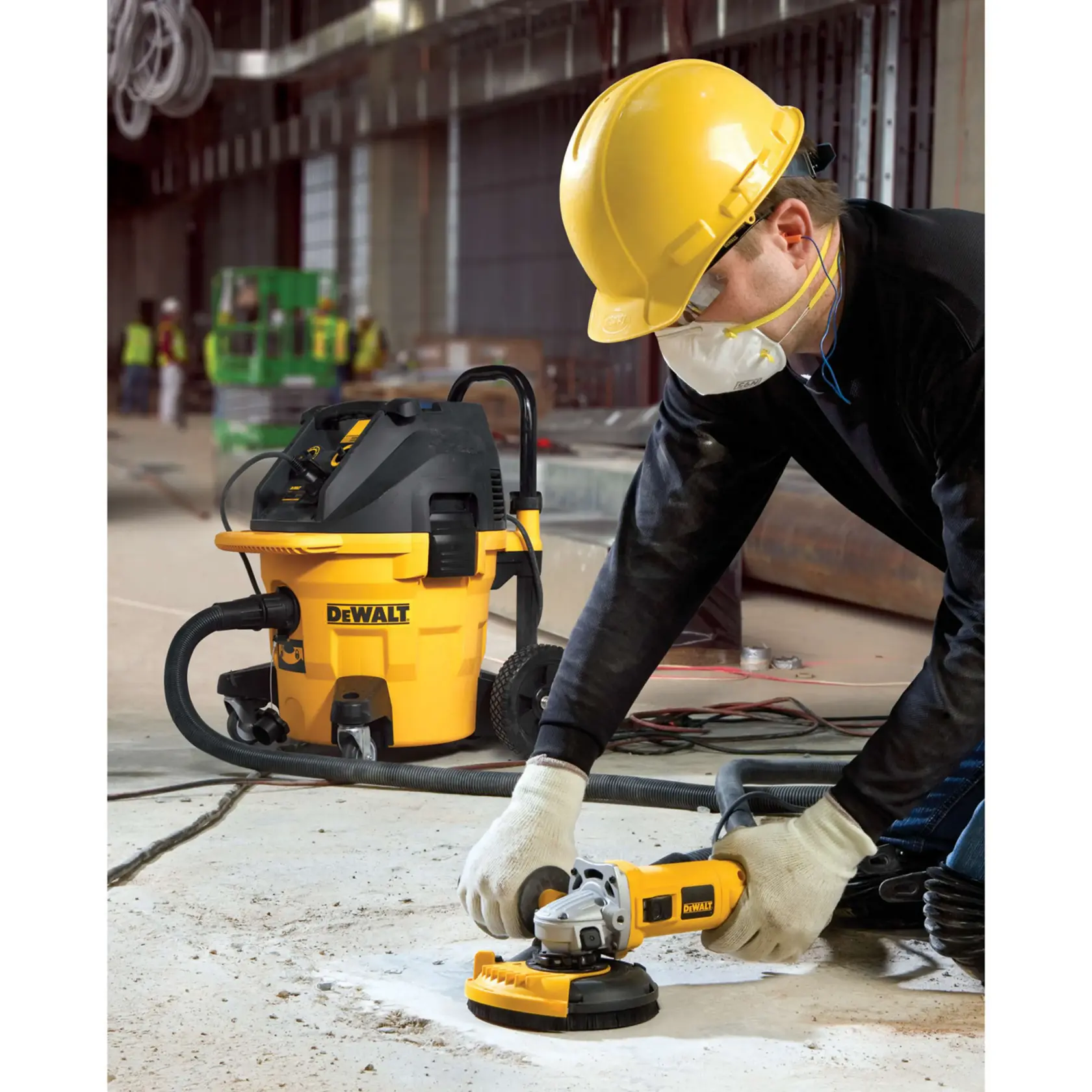 Предпазител за повърхностно шлифоване DEWALT® за ъглошлайф 115-125 мм