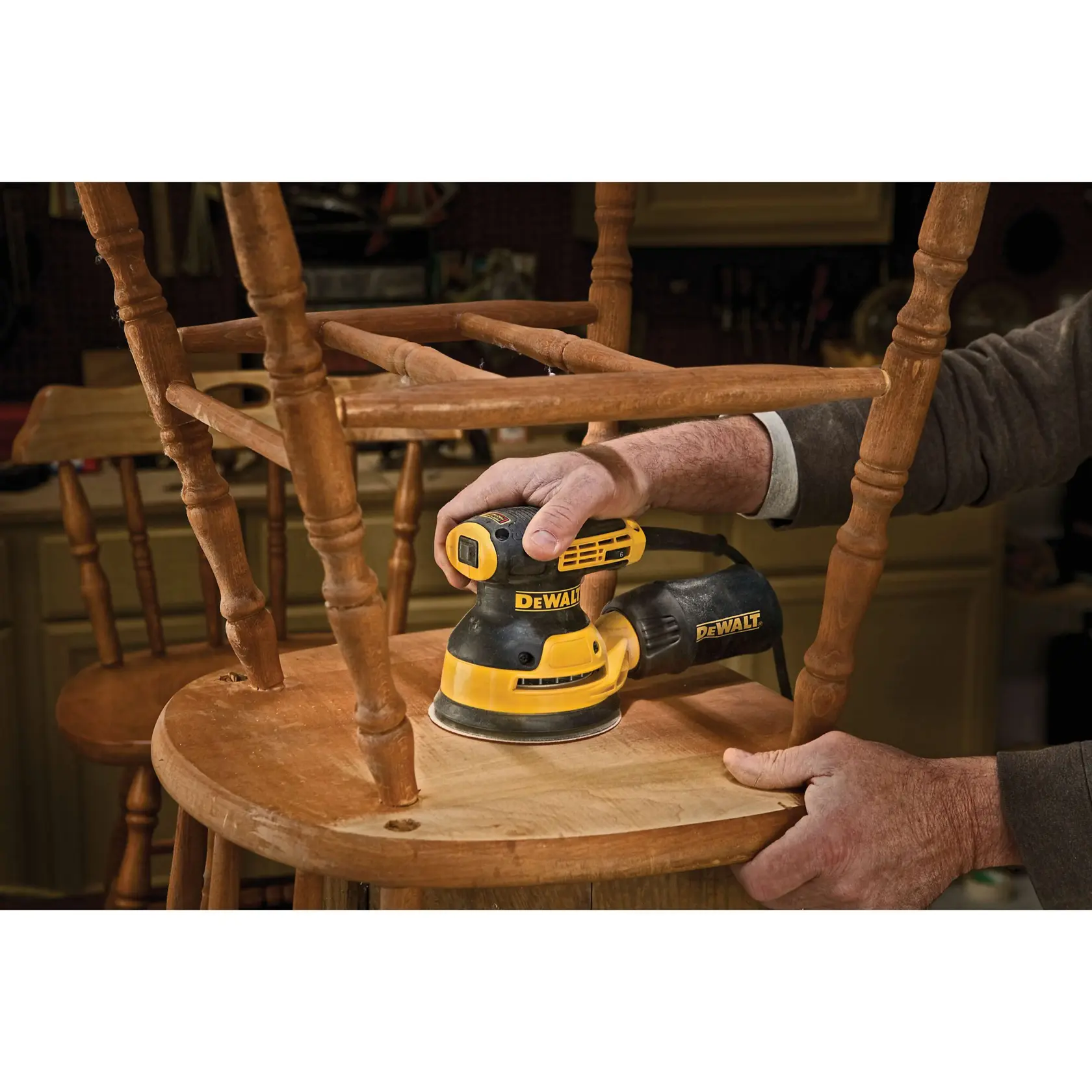DEWALT® 126 mm Ексцентършлайф