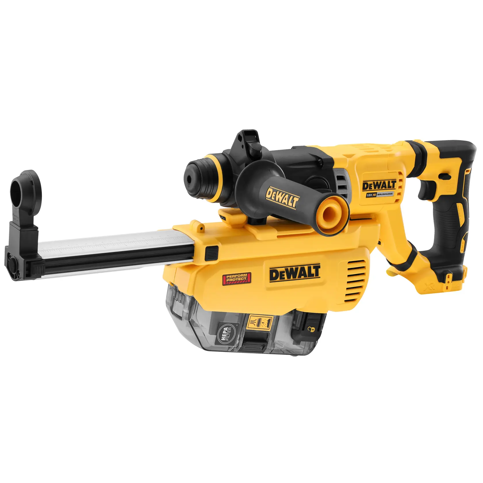Прахоуловител DEWALT® 18V XR SDS-Plus