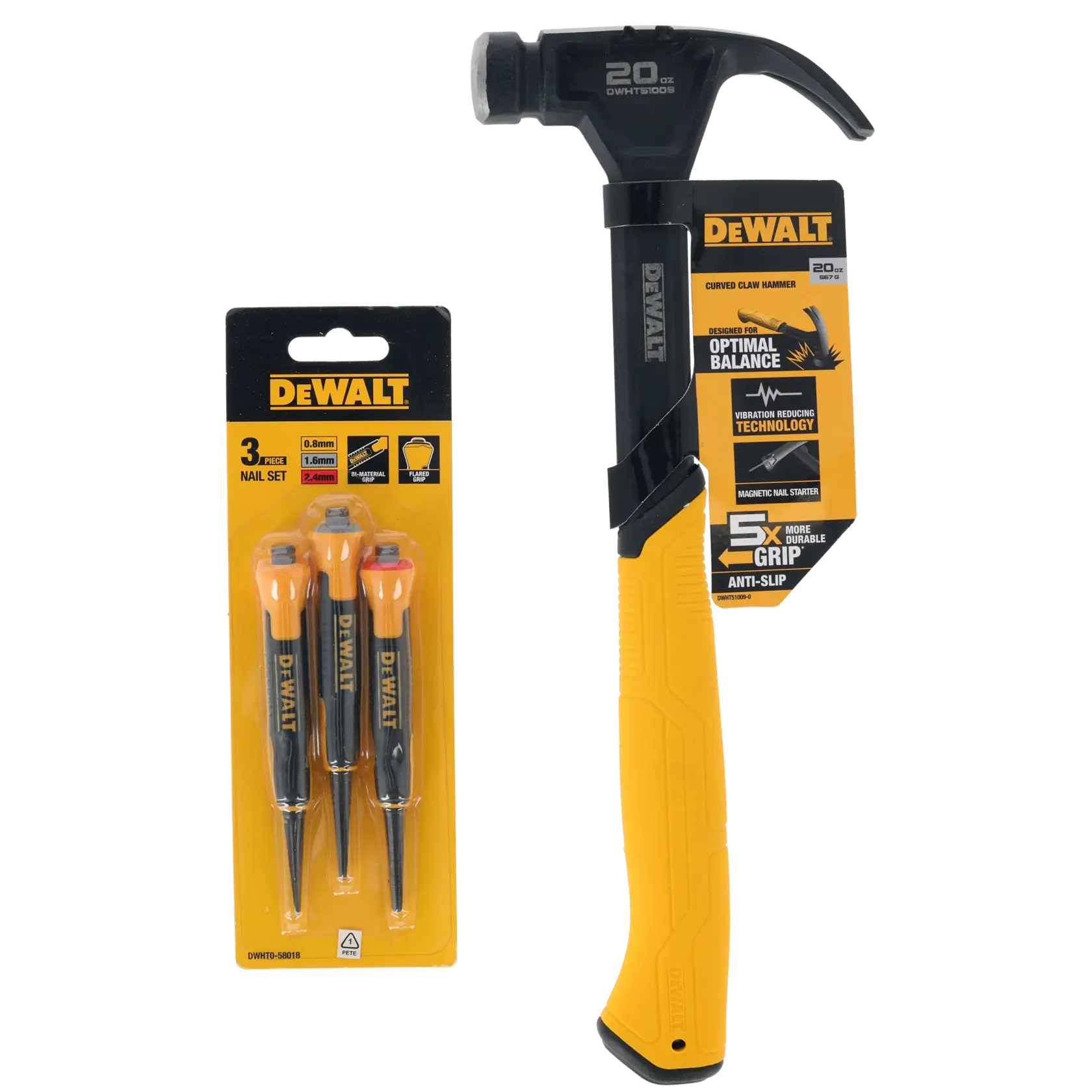 DEWALT® 3 части Комплект за маникюр