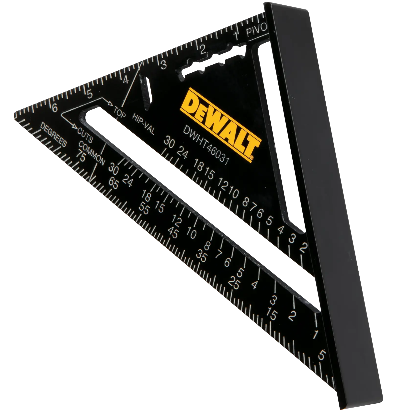 DEWALT® 7 инча (180 мм) Метричен дърводелски прав ъгъл