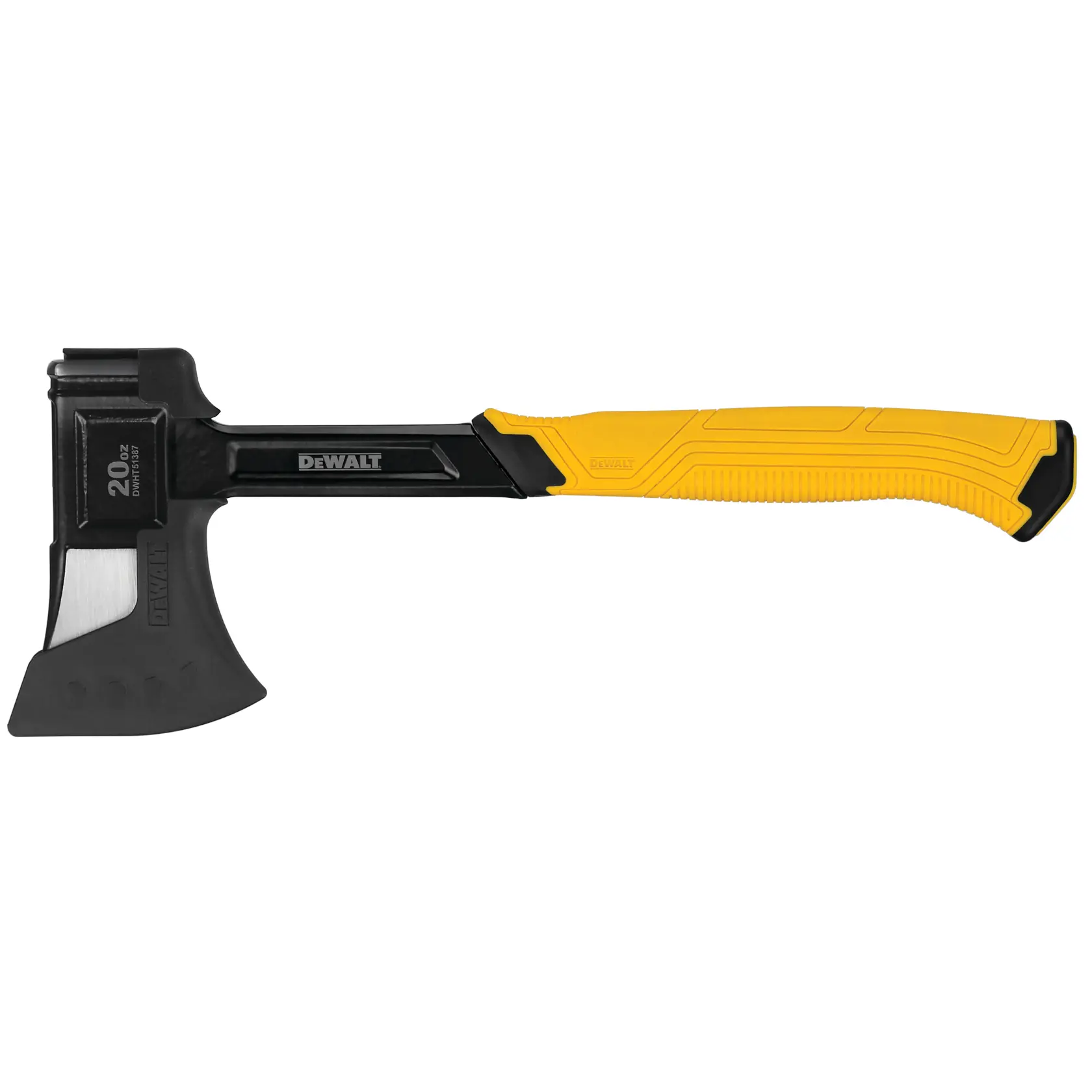 DEWALT® 20 унции (567 г) монолитна стоманена къмпинг брадва