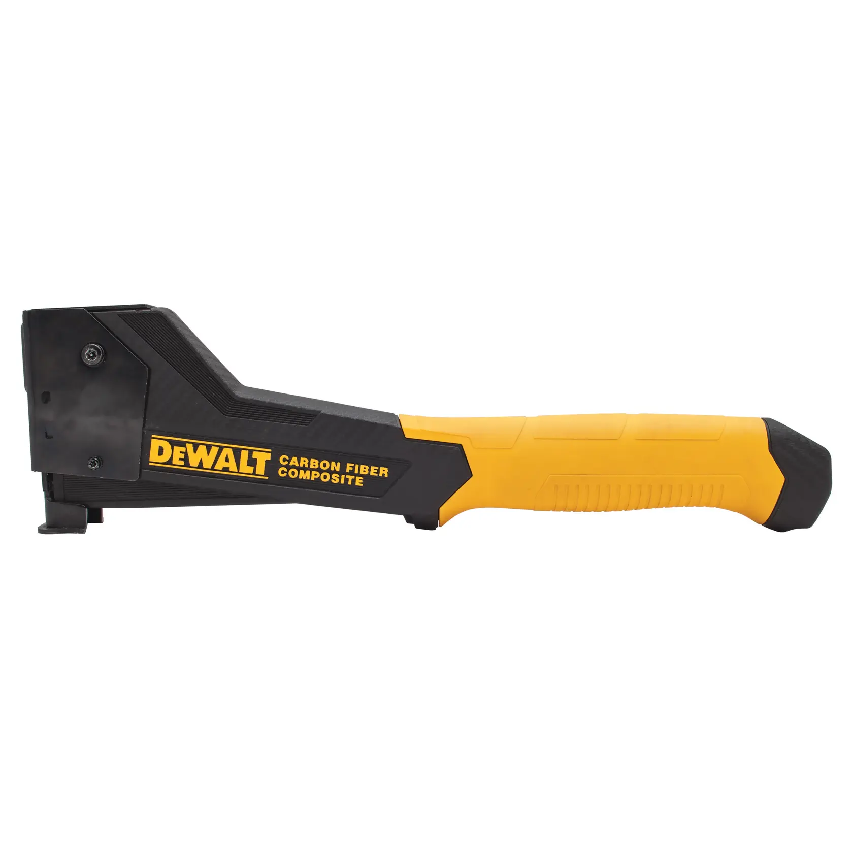 Profile of Carbon Fiber Composite Hammer Tacker.
