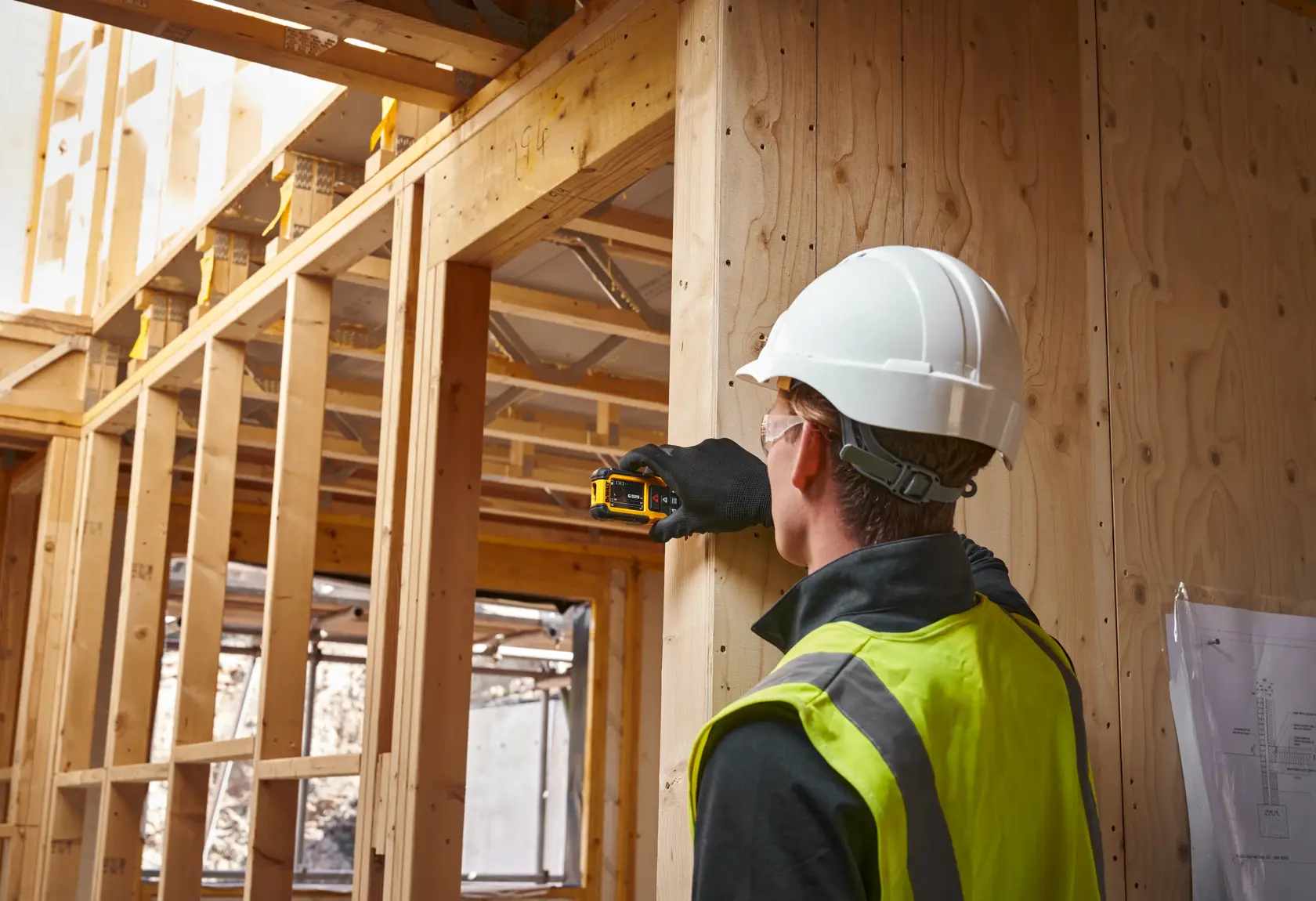 DEWALT® 60 м акумулаторен лазерен далекомер