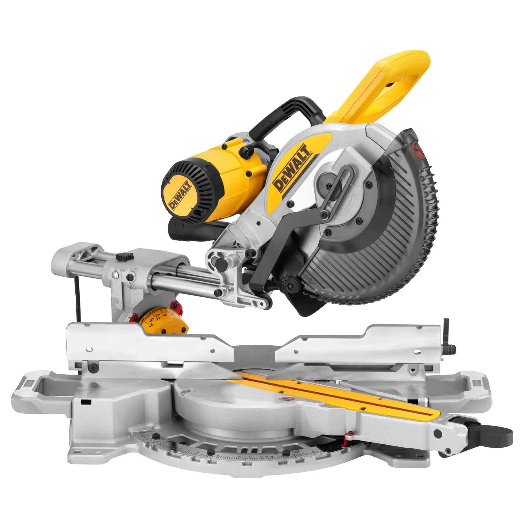 DEWALT® 250 мм настолен циркуляр с герунг