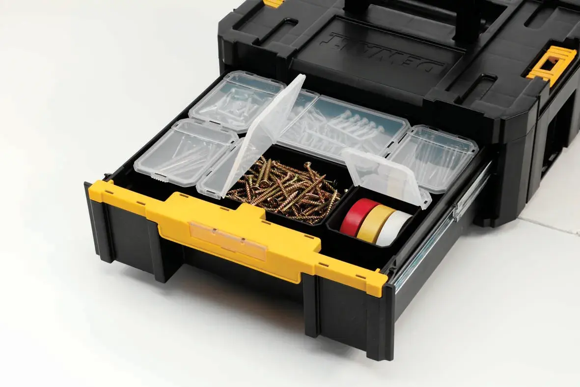 DEWALT® T STAK™ Кутия за съхранение с единично дълбоко чекмедже