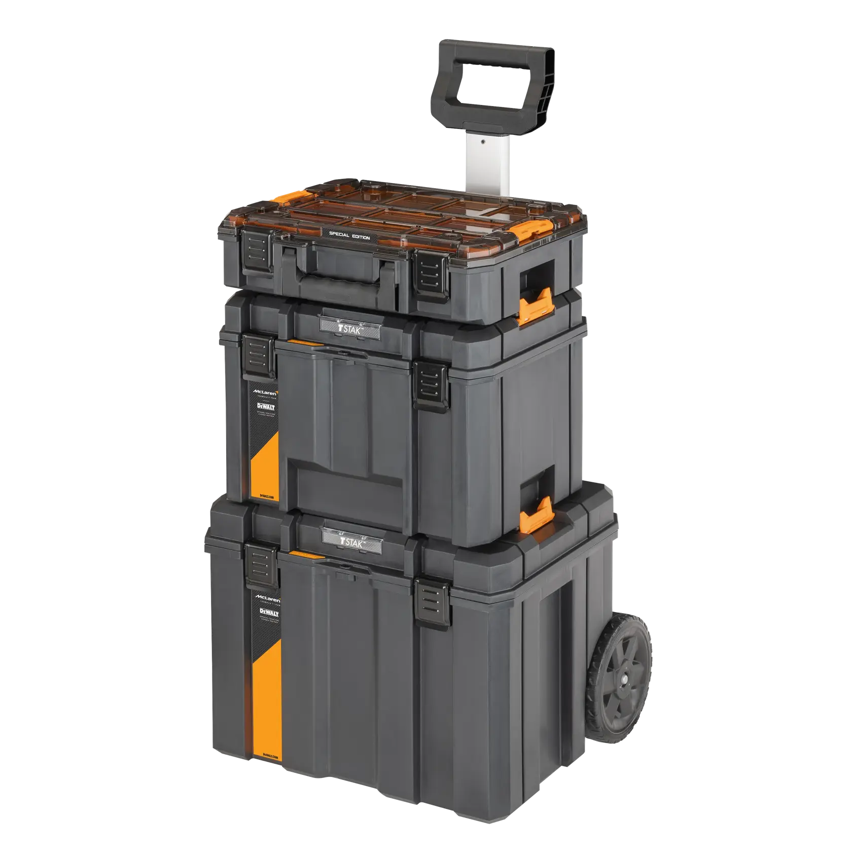 DEWALT® x McLaren F1 Team T STAK™ Кула от кутии за съхранение (3 модула)