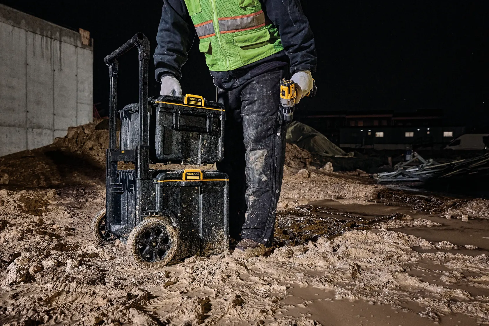 DEWALT® TOUGHSYSTEM® 2.0 - DS450 Мобилна кутия за съхранение