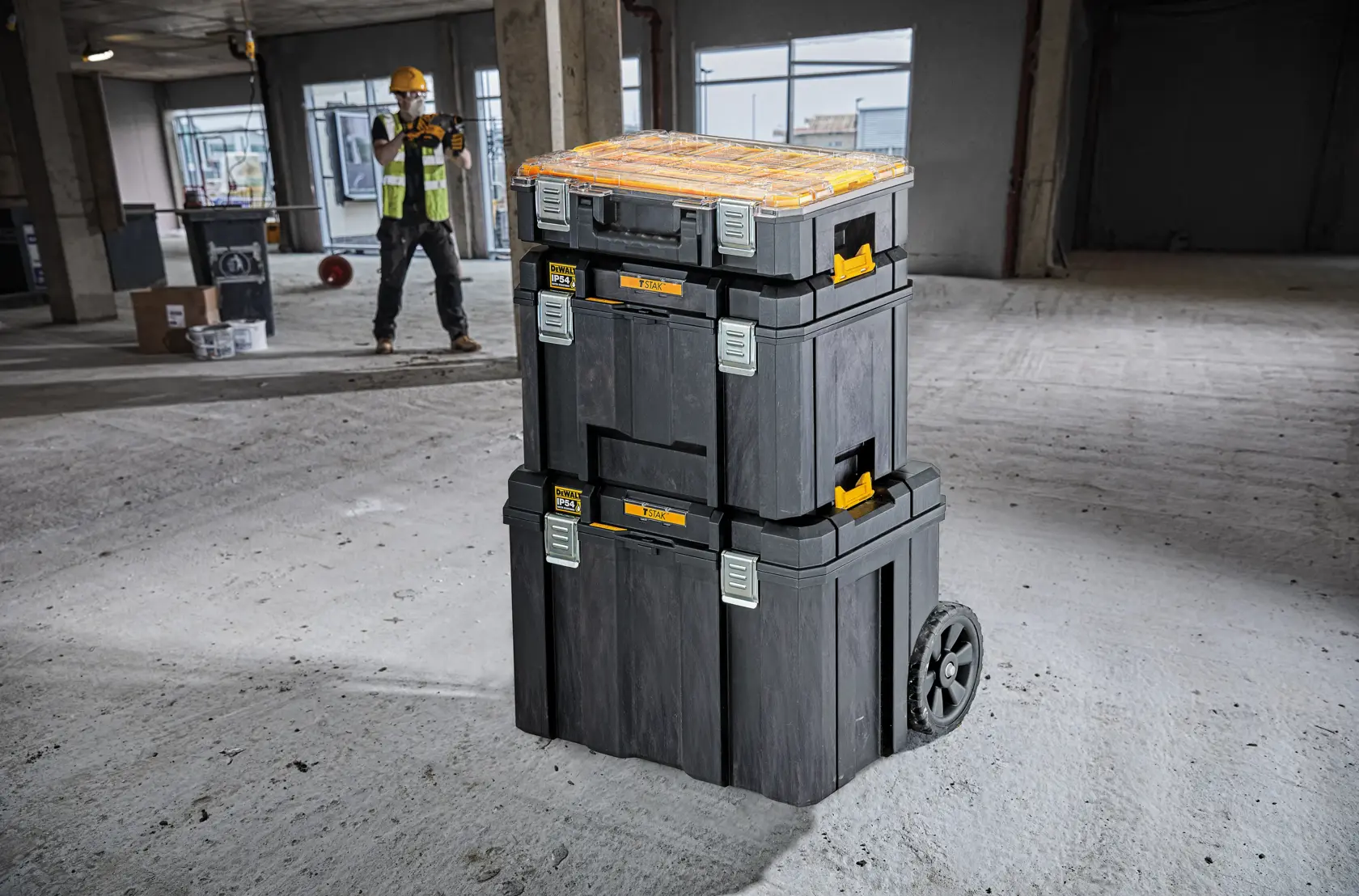 DEWALT® T STAK™ VI Дълбока кутия за съхранение