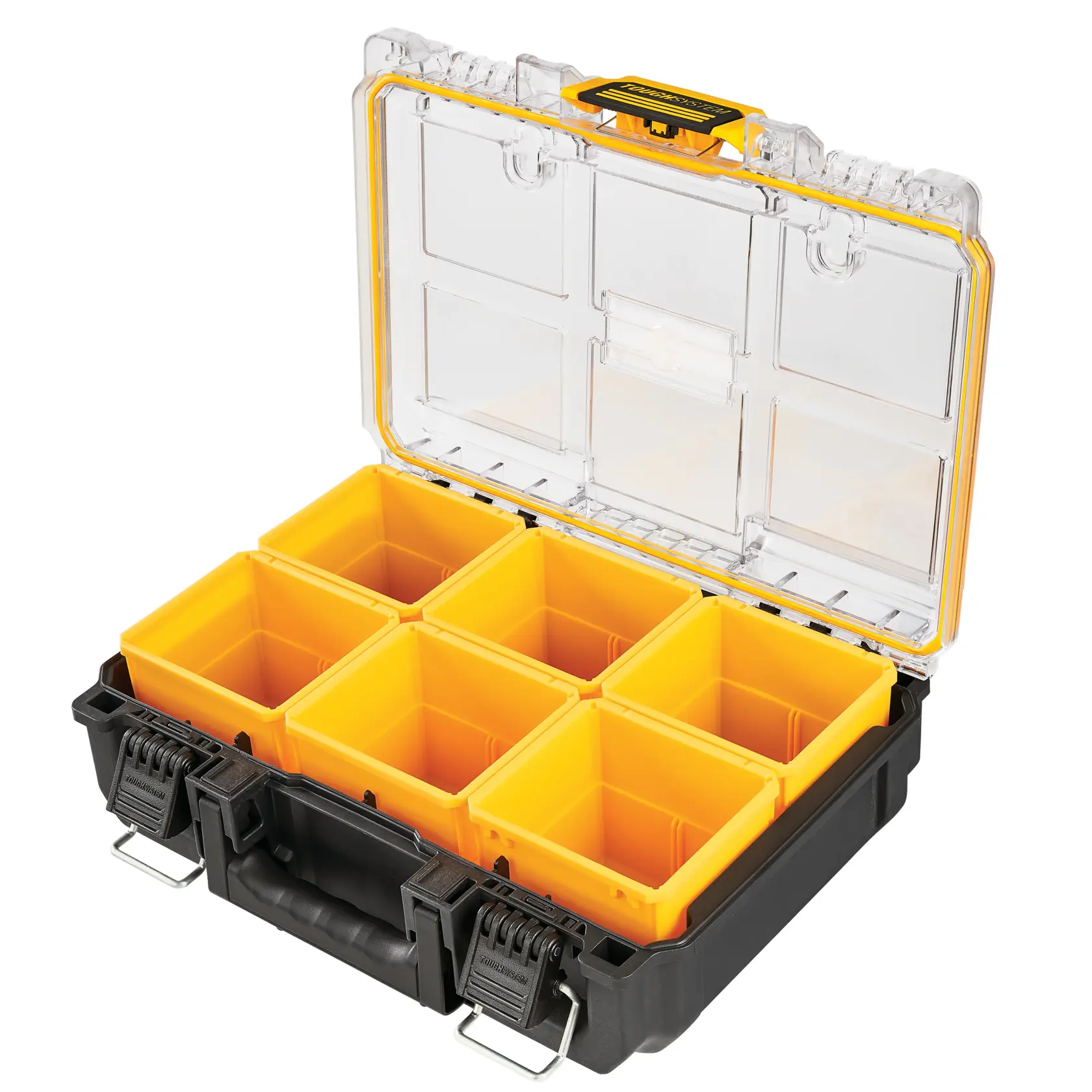 DEWALT® TOUGHSYSTEM® 2.0 Органайзер с половин ширина