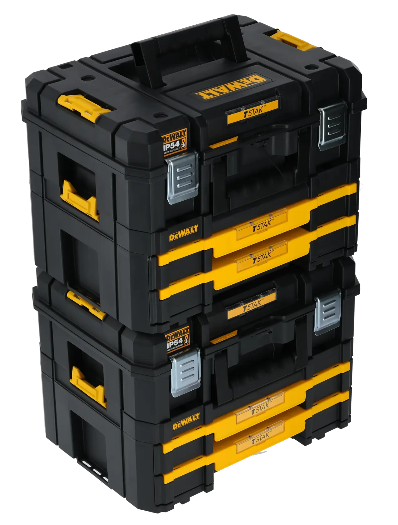 DEWALT® T STAK™ Комплект комбинирани кутии за съхранение