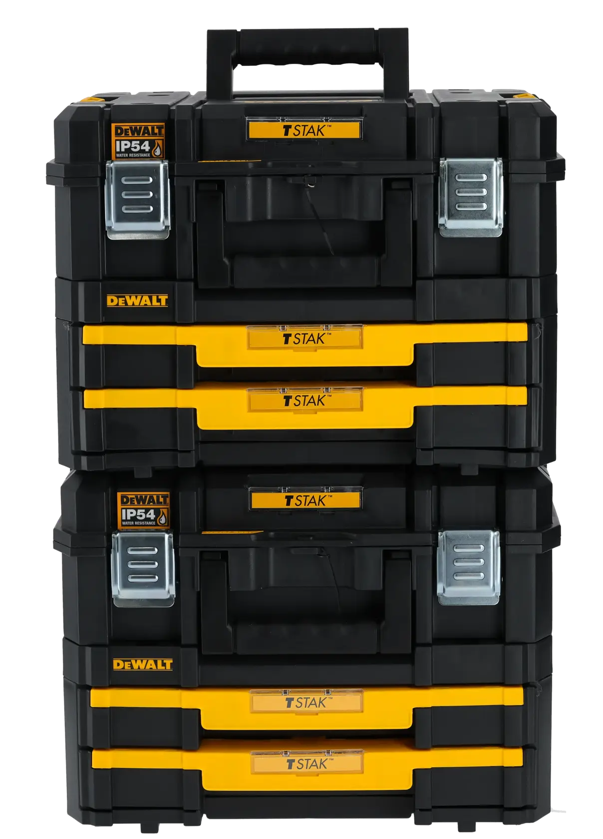 DEWALT® T STAK™ Комплект комбинирани кутии за съхранение