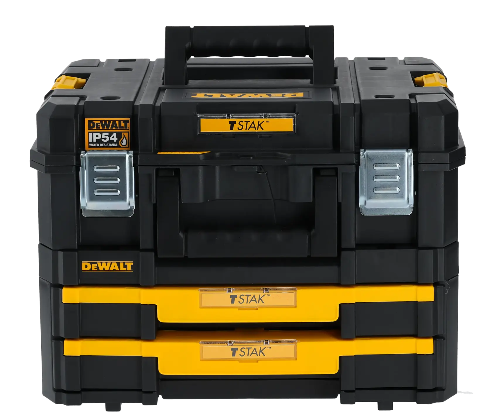 DEWALT® T STAK™ Комплект комбинирани кутии за съхранение