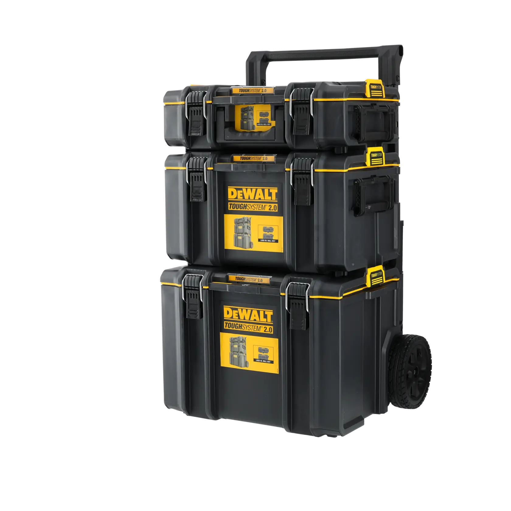 DEWALT® TOUGHSYSTEM® 2.0 Комплект куфари за съхранение (3 модула)